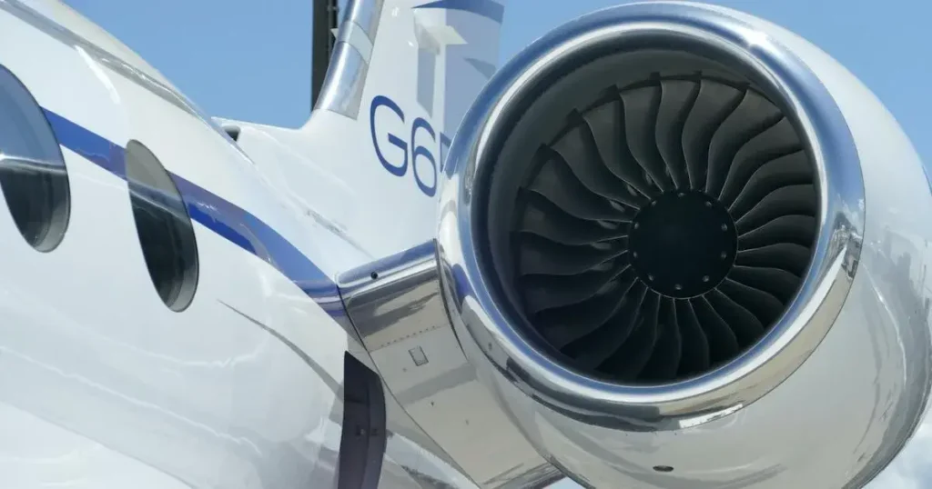Rolls-Royce BR725 turbofan engine powering the Gulfstream G650ER
